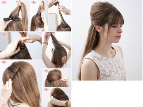 Высокие прически а-ля Женщина - Вамп. 02