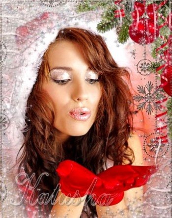 Макияж на новый год. 03