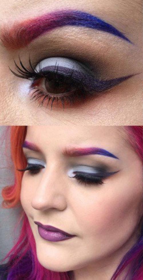 Модные тенденции в оформлении бровей. 06