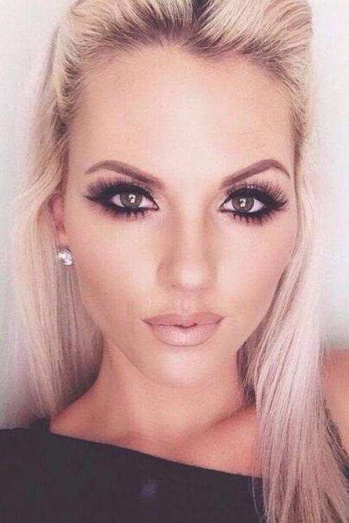 Уроки макияжа.  Nude Look: как сделать макияж без макияжа. 03 Уроки макияжа.  Nude Look: как сделать макияж без макияжа. 03