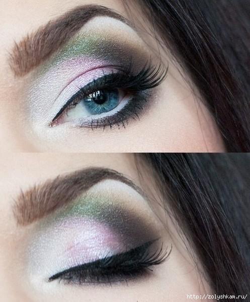 Макияж глаз. Гениальные идеи. 04