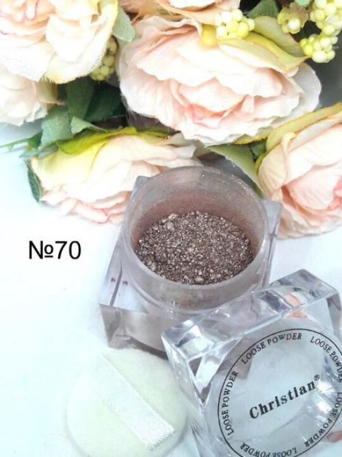 Рассыпчатые минеральные тени с сияющим эффектом Christian сделают ваш макияж ярким и неповторимым. 06 Рассыпчатые минеральные тени с сияющим эффектом Christian сделают ваш макияж ярким и неповторимым. 06