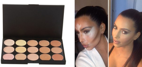 Палетка консиллеров для лица. 02 Палетка консиллеров для лица. 02