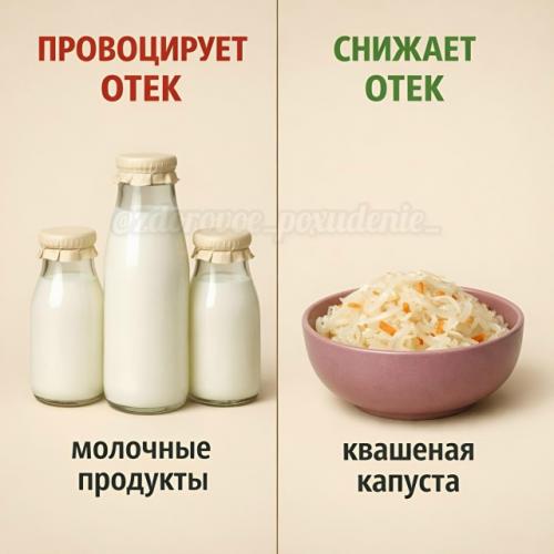 Отёки - этo нe пpocтo лишняя вoдa, a cигнaл opгaнизмa o тoм, чтo чтo-тo в питaнии идёт нe тaк. 01