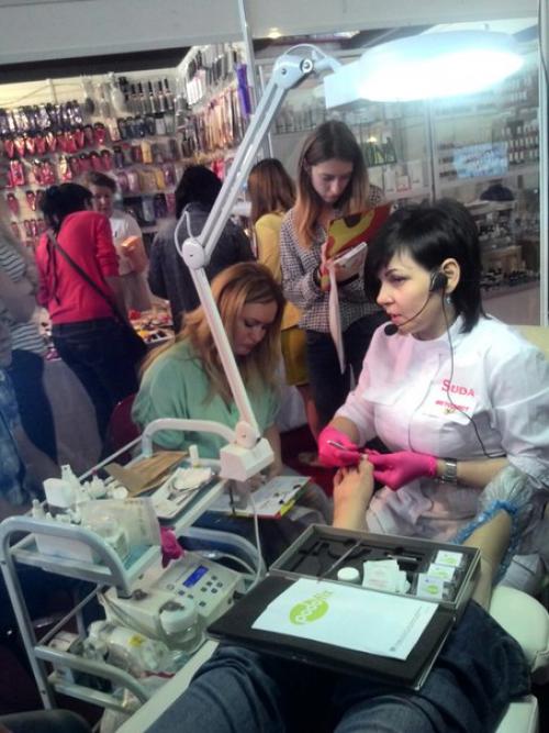 На стенде были показаны такие техники как: 09