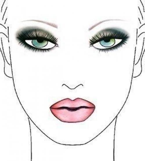 Как выполнить цветной Smoky_Eyes. 05 Как выполнить цветной Smoky_Eyes. 05