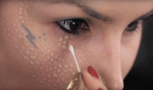 Настоящая живопись!  Новая техника нанесения макияжа от Тату - мастера. 01