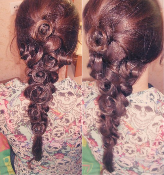 Плету косы, делаю свадебные, вечерние прически любой сложности. 01