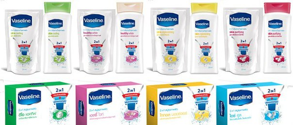 Косметика Vaseline. 02 Косметика Vaseline. 02