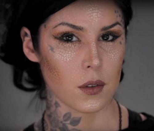 Настоящая живопись!  Новая техника нанесения макияжа от Тату - мастера. 02