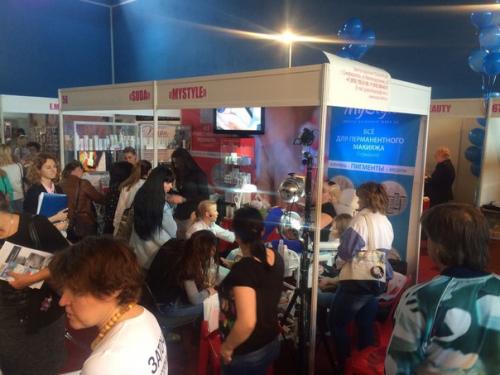 На стенде были показаны такие техники как: 05