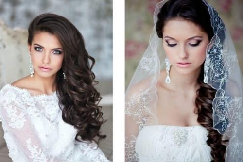 Самые лучшие варианты теней, подходящих брюнеткам на праздничные моменты жизни, это темные, коричневые, золотые, фиолетовые и перламутровые тени. 01