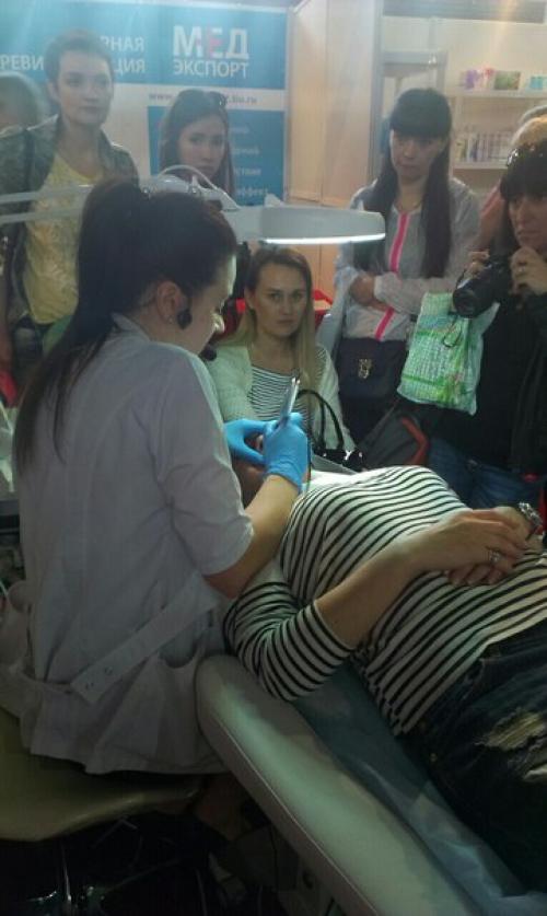 На стенде были показаны такие техники как: 06