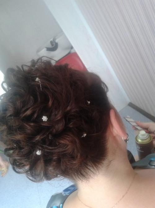 Вечерние и свадебные прически. 01 Вечерние и свадебные прически. 01