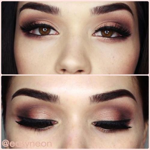 Хитрости в макияже. 10 хитростей макияжа для увеличения глаз.