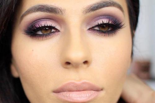 Светло - карие глаза сами по себе очень выразительные и лучистые, поэтому их нужно лишь слегка подчеркнуть. 04