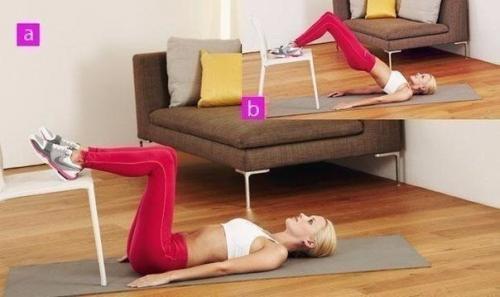 Домашняя тренировка!   1. приседания (садиться на стул полностью) - 20. 03