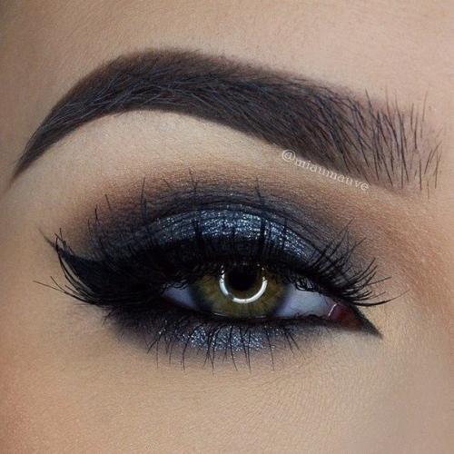 Потрясающие варианты макияжа для зеленых глаз. 07