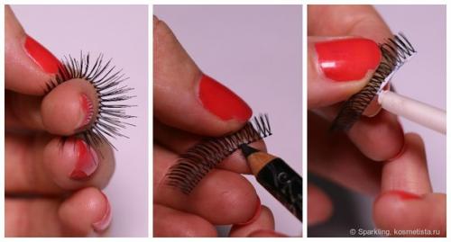 Tutorial@Dollyr.  Мануал по ленточным ресницам. 04 Tutorial@Dollyr.  Мануал по ленточным ресницам. 04