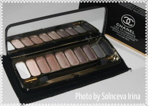 Шикарные палетки матовых теней. 01