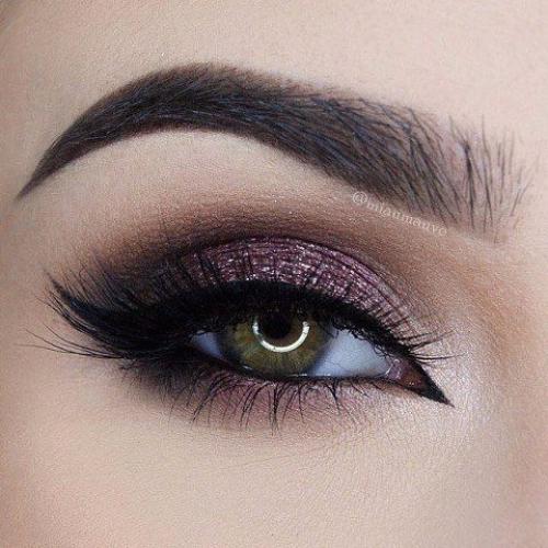Потрясающие варианты макияжа для зеленых глаз. 05
