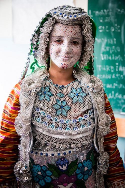 Традиционный макияж невесты в Косово. 01