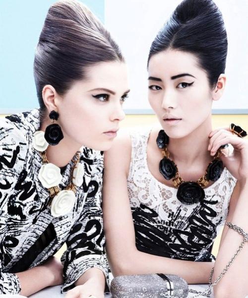 Черный для глаз: тенденции лета. 05