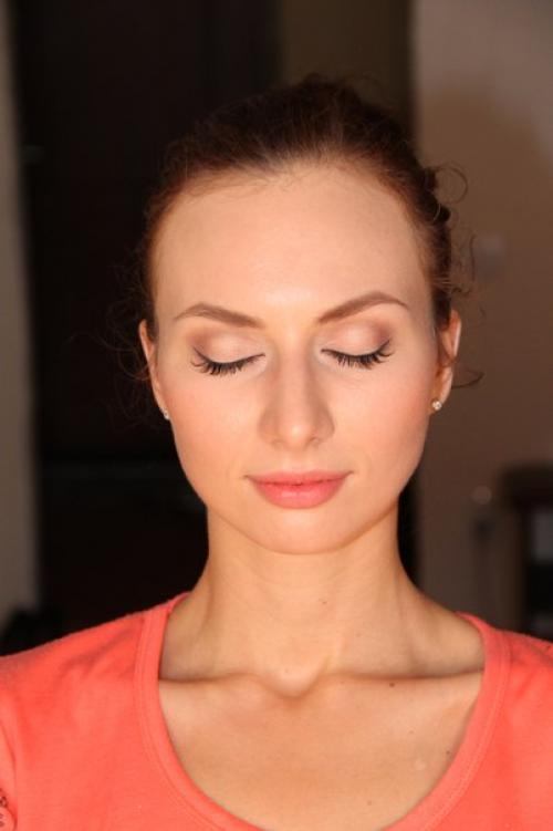 Репетиция свадебного макияжа. 01