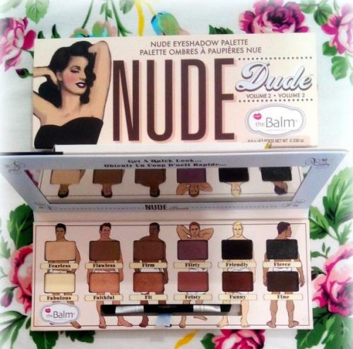 The Balm. Палетка теней Nude'Dude