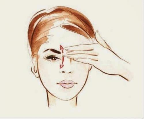 Массаж против морщин. 08