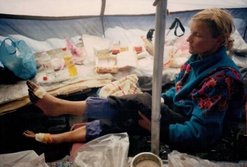 Пиковая дама.  Удивительная судьба белорусской альпинистки, которая прожила 13 часов в зоне смерти. 02