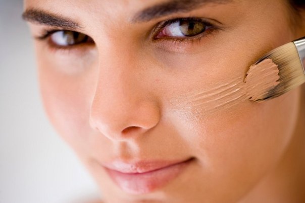 Как наносить тональный крем. 1.
