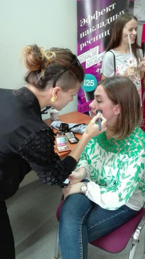 Фотоотчет.  19 сентября провела мастер-класс по теме Дневной Макияж. 02