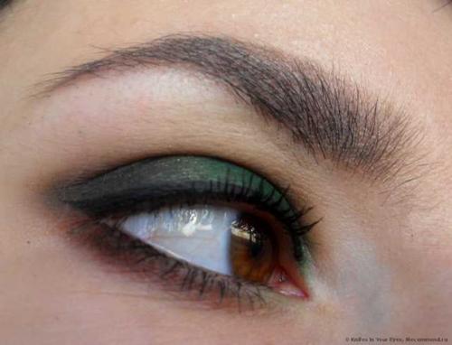 Макияж для карих глаз. 07