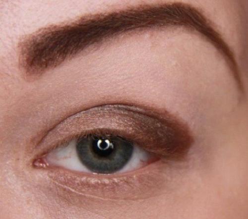 Лёгкий макияж в тёплых тонах - пошагово. 03