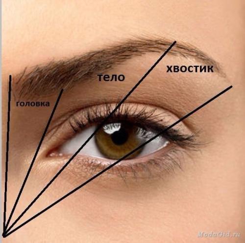 Как красиво выщипать брови. 01