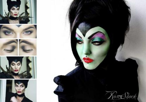 Макияж на ХЭЛЛОУИН?  -- Ведьма --. 01