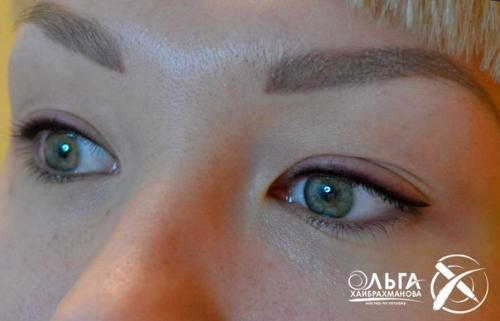 Татуаж век - не причина полностью отказываться от декоративной косметики. 07