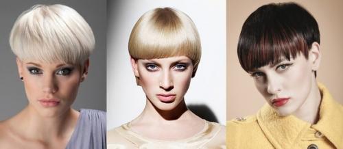 Стрижка пикси.  В переводе с английского, Pixie - фея или эльф. 08