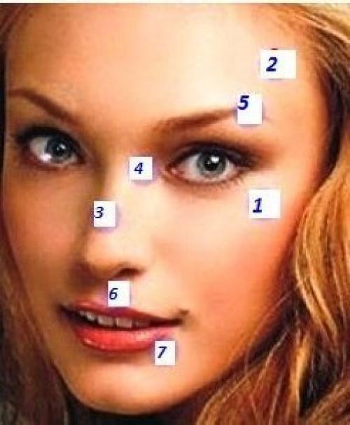 Использование нашего хайлайтера для макияжа. 01