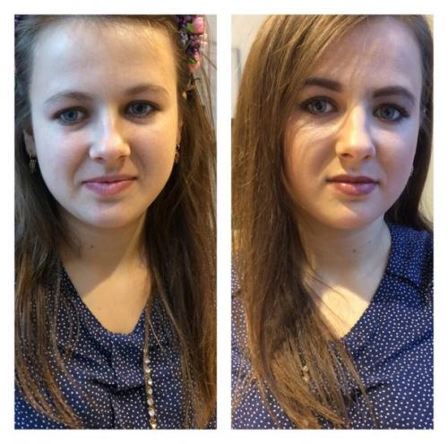 Это был урок макияжа для очаровательной Яночки? 03