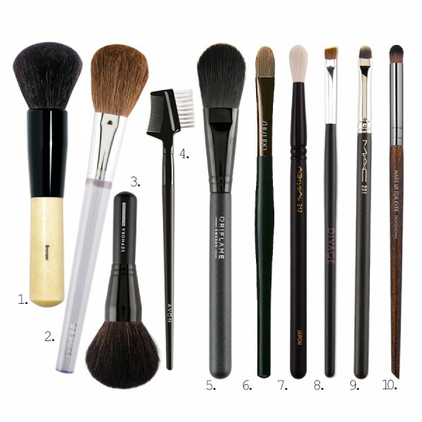 Все о кистях для вечернего макияжа. 04 Все о кистях для вечернего макияжа. 04