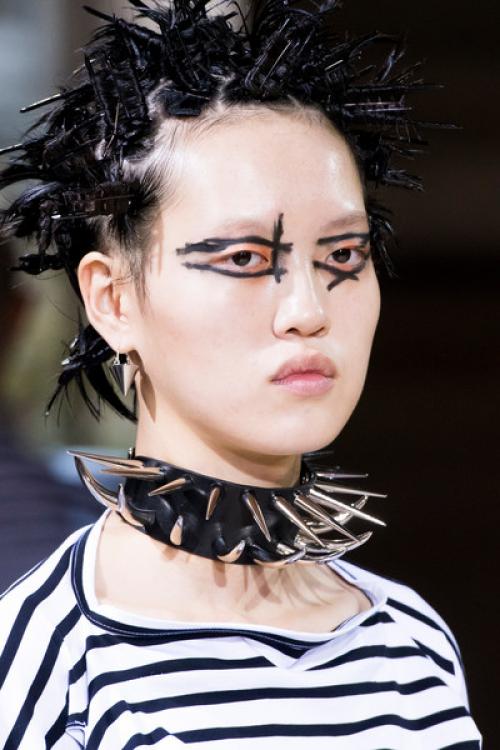 Junya Watanabe at Paris Fashion Week Spring 2018. 02