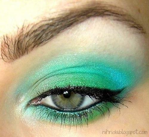 Макияж для зеленых глаз. 04 Макияж для зеленых глаз. 04