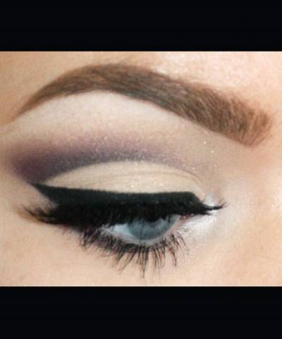 Самый простой способ сделать макияж с новым акцентом на складках век. 07 Самый простой способ сделать макияж с новым акцентом на складках век. 07