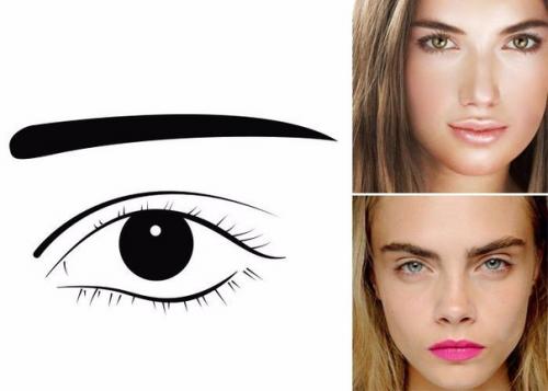 Макияж бровей: как правильно красить брови. 01