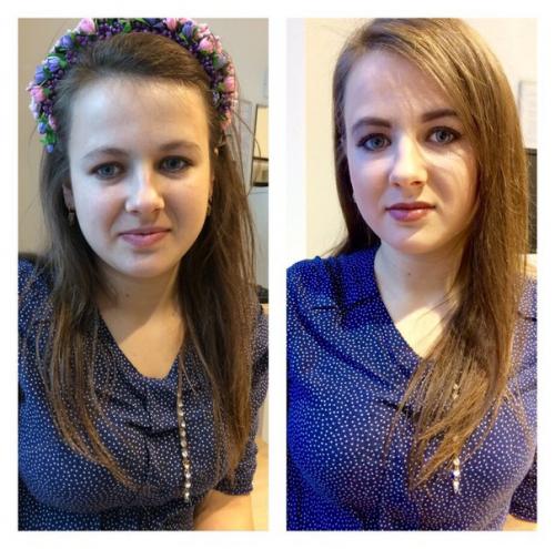 Это был урок макияжа для очаровательной Яночки? 02