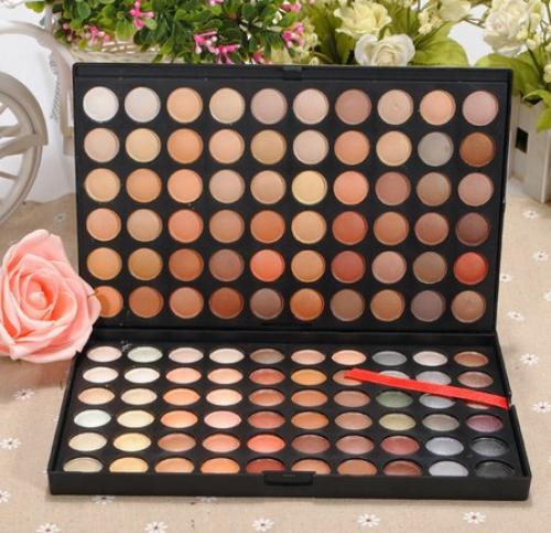 В наличии. Профессиональная палитра теней для век 120 номер 2 логотип МАС. 01