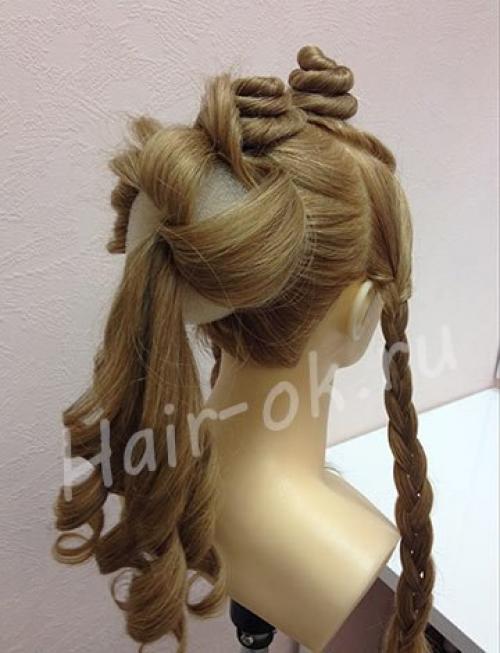 Мастер-класс роскошной вечерней прически. 06