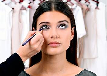 Макияж глаз в оттенках металлик. 02